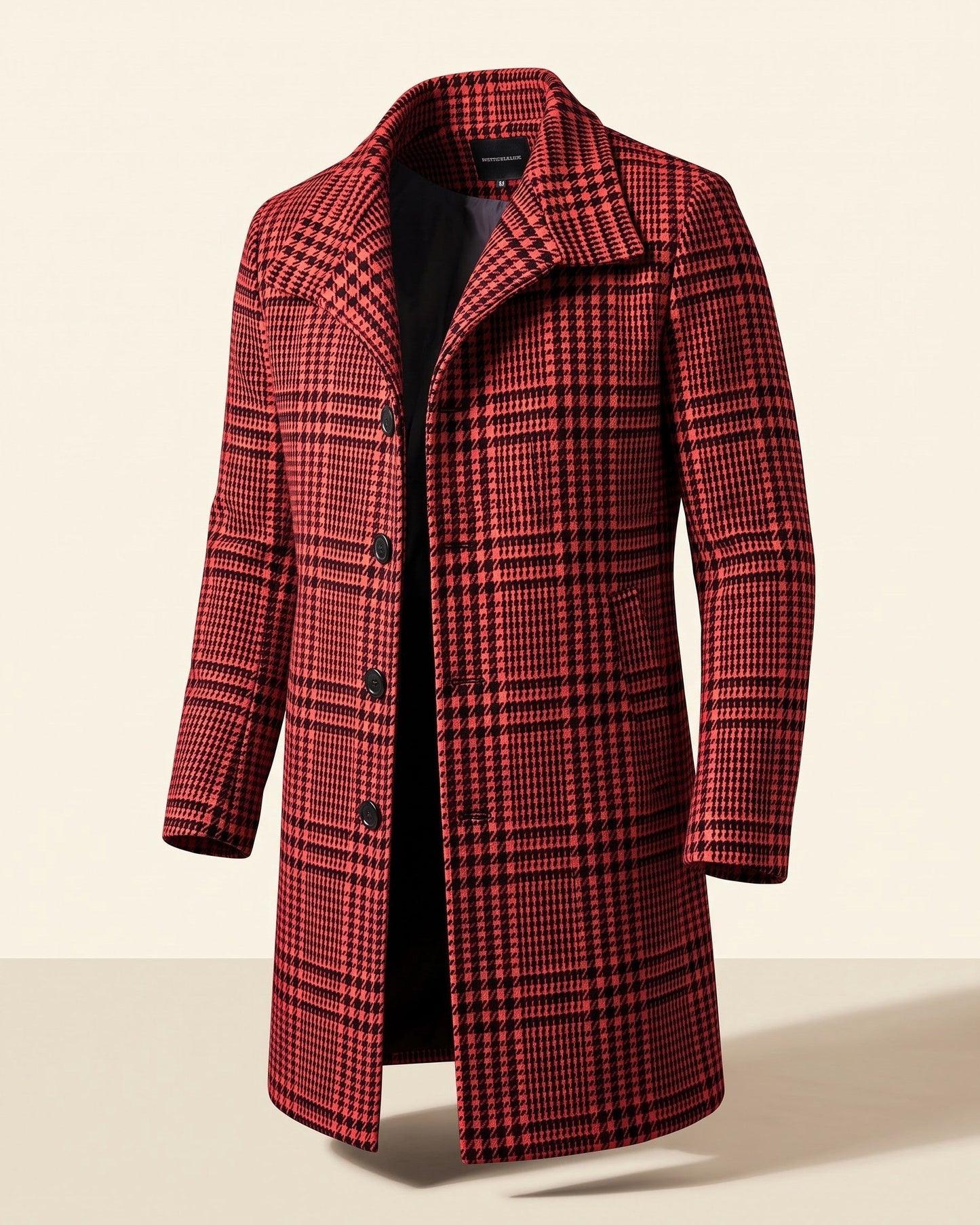 Gennaro Glen Plaid Overcoat